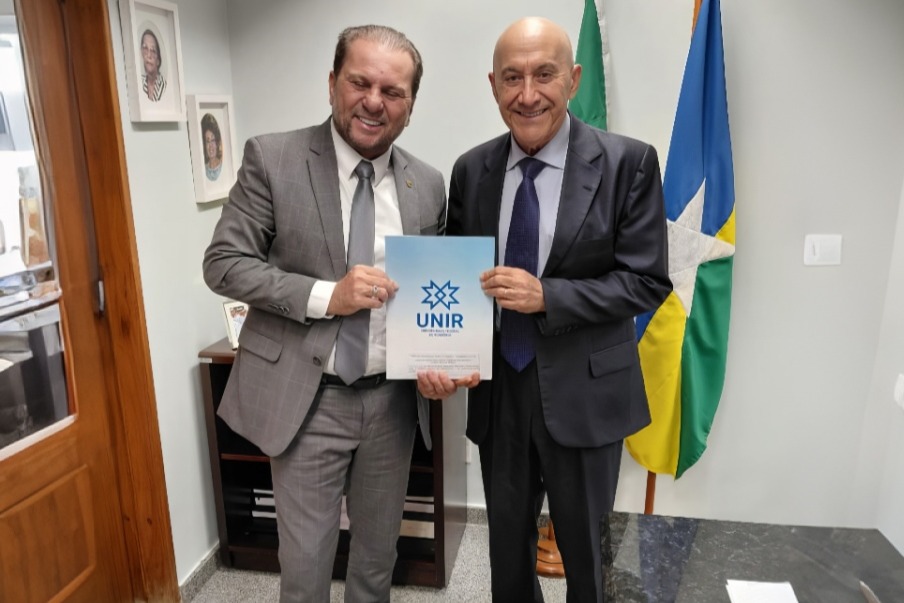 Unir de Cacoal avança na criação do CPTAS com apoio de Cirone Deiró e Confúcio Moura
